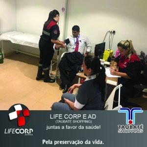 2 300x300 - Dia Mundial da Saúde! LIFE CORP E AD (TAUBATÉ SHOPPING)